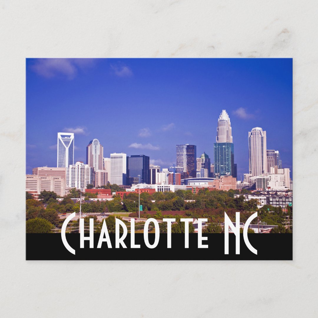 Charlotte NC Postcard Zazzle