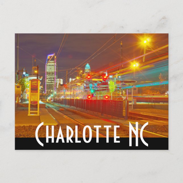 Charlotte NC Postcard (Front)