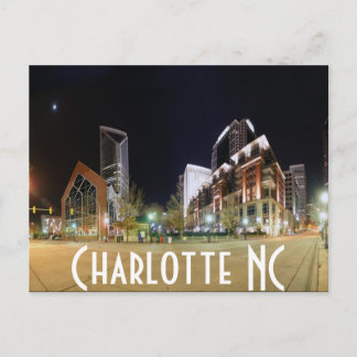 Charlotte NC Postcard