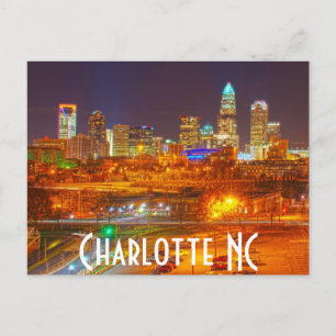 Charlotte NC Postcard