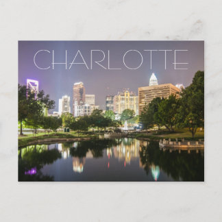 Charlotte NC Postcard