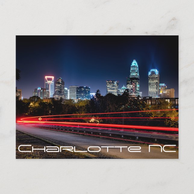 Charlotte NC Postcard (Front)