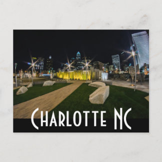 Charlotte NC Postcard