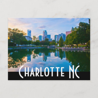 Charlotte NC Postcard