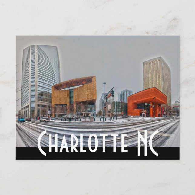 Charlotte NC Postcard (Front)