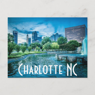 Charlotte NC Postcard