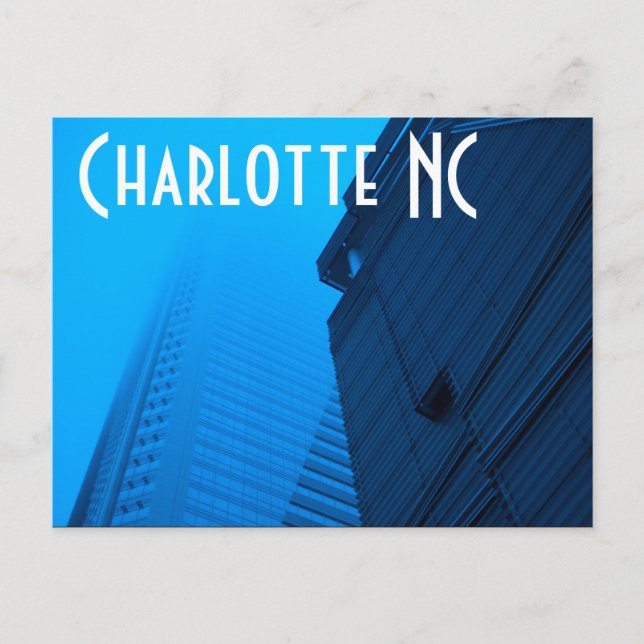 Charlotte NC Postcard (Front)