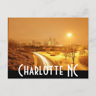 Charlotte NC Postcard