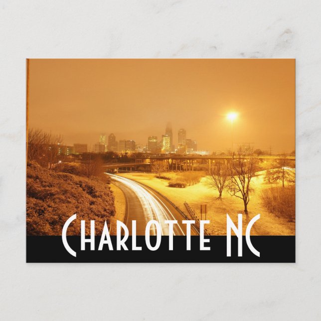 Charlotte NC Postcard (Front)