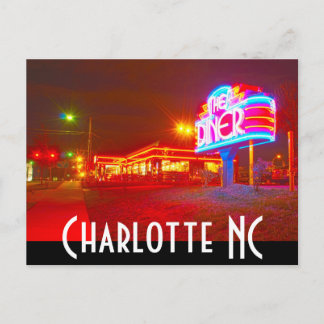Charlotte NC Postcard