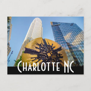 Charlotte NC Postcard