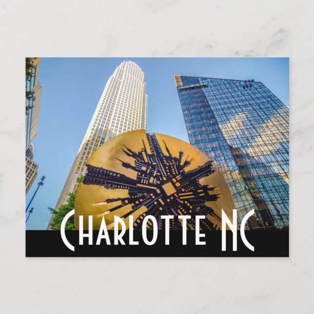 Charlotte NC Postcard (Front)