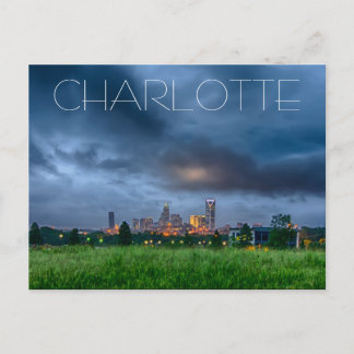 Charlotte NC Postcard