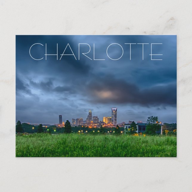 Charlotte NC Postcard (Front)