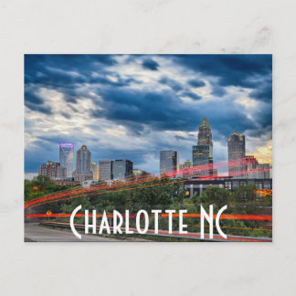 Charlotte NC Postcard