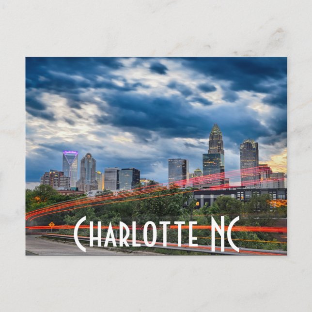 Charlotte NC Postcard (Front)