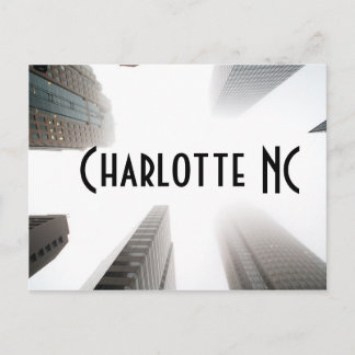 Charlotte NC Postcard