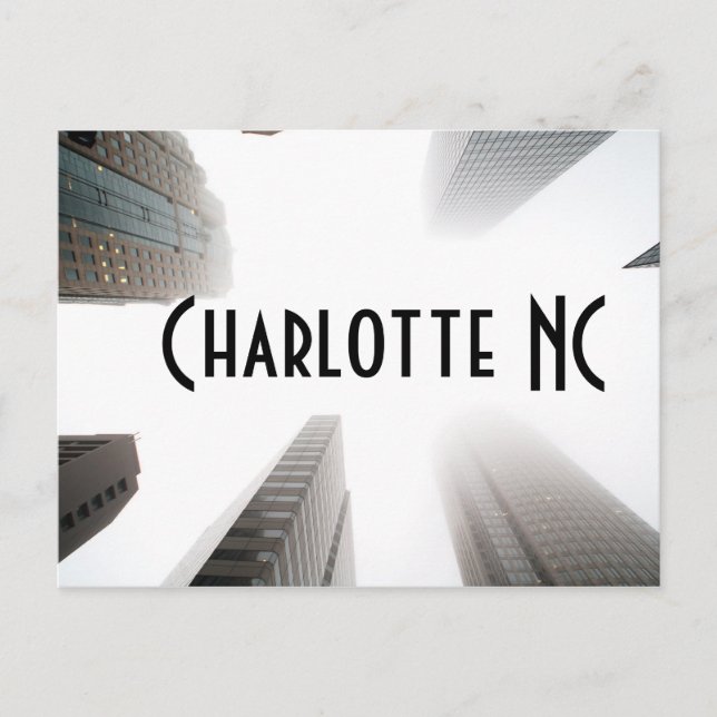 Charlotte NC Postcard (Front)