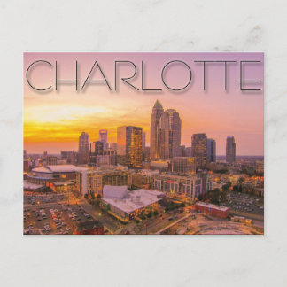 Charlotte NC Postcard