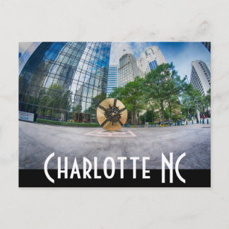 Charlotte NC Postcard