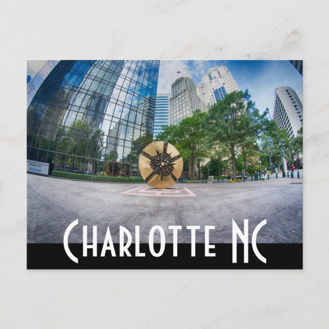 Charlotte NC Postcard (Front)