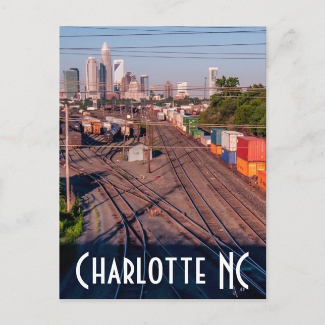 Charlotte NC Postcard (Front)