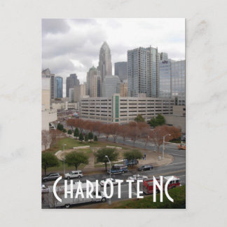 Charlotte NC Postcard