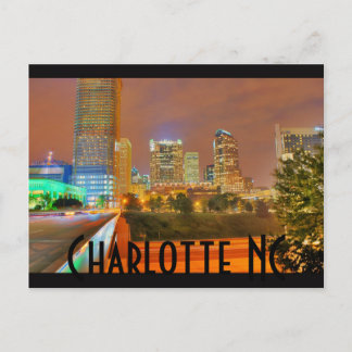 Charlotte NC Postcard