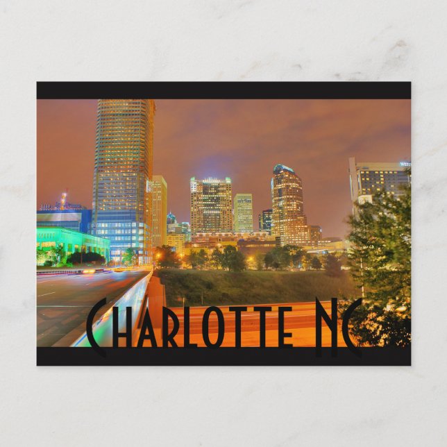 Charlotte NC Postcard (Front)