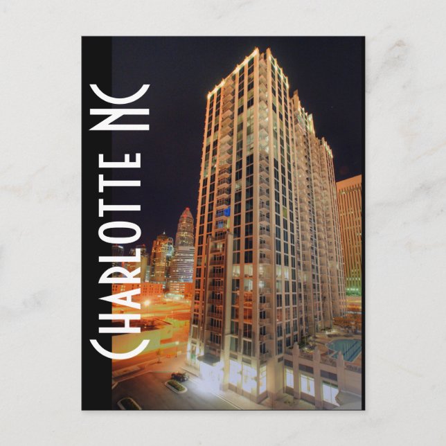 Charlotte NC Postcard (Front)