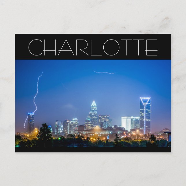 Charlotte NC Postcard (Front)
