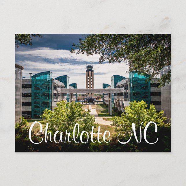 Charlotte NC Postcard (Front)