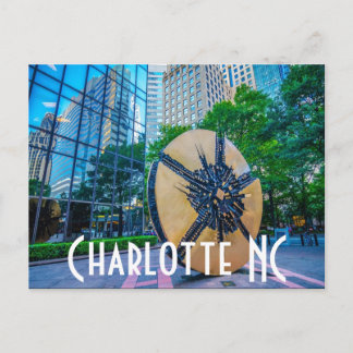 Charlotte NC Postcard
