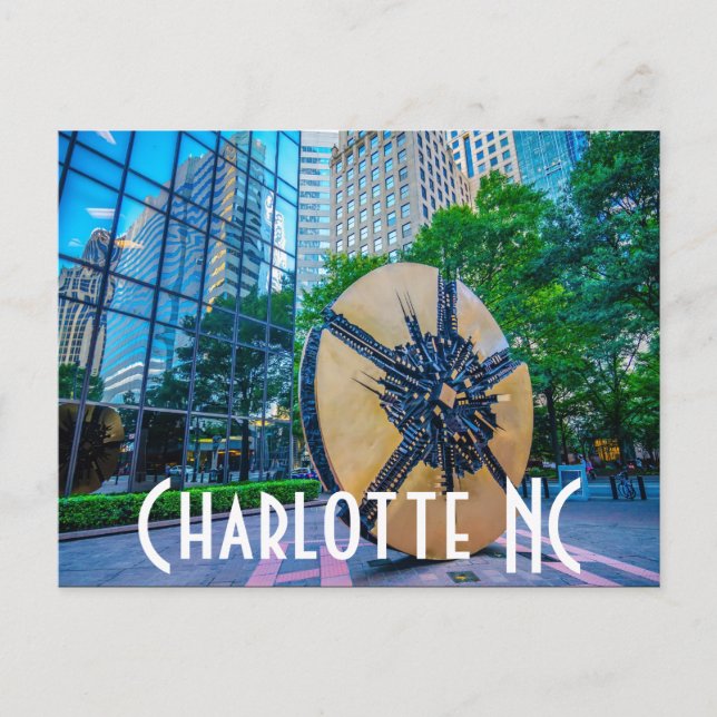 Charlotte NC Postcard (Front)