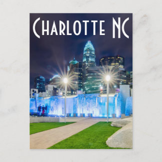 Charlotte NC Postcard