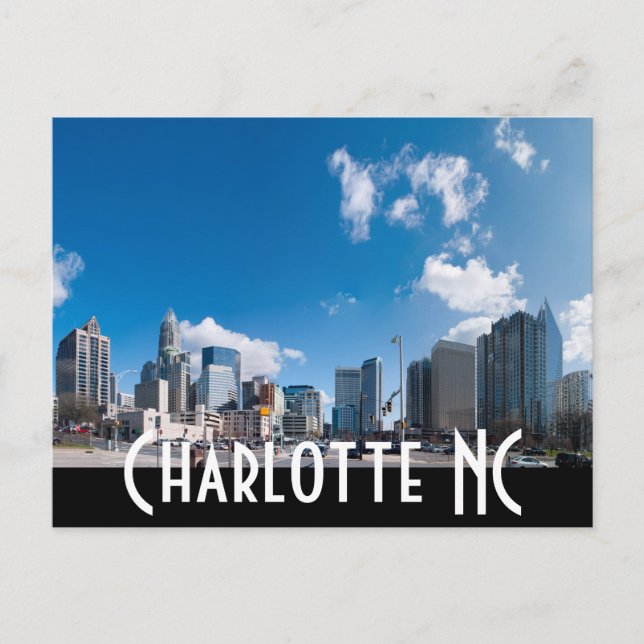 Charlotte NC Postcard (Front)