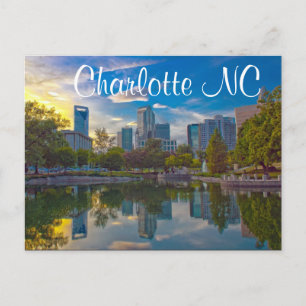 Charlotte NC Postcard