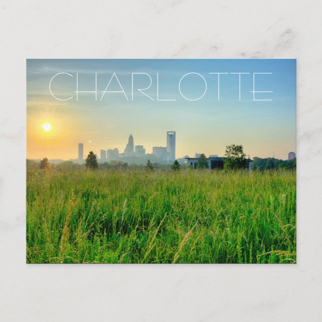 Charlotte NC Postcard (Front)