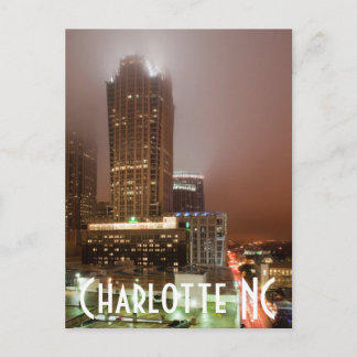 Charlotte NC Postcard