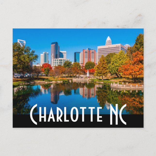 Charlotte NC Postcard (Front)