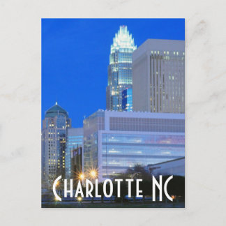 Charlotte NC Postcard