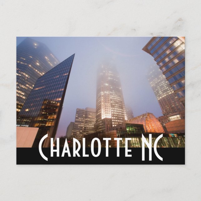 Charlotte NC Postcard (Front)