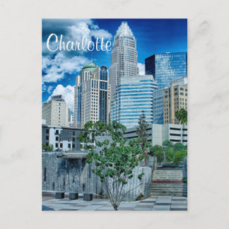 Charlotte NC Postcard