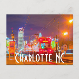 Charlotte NC Postcard