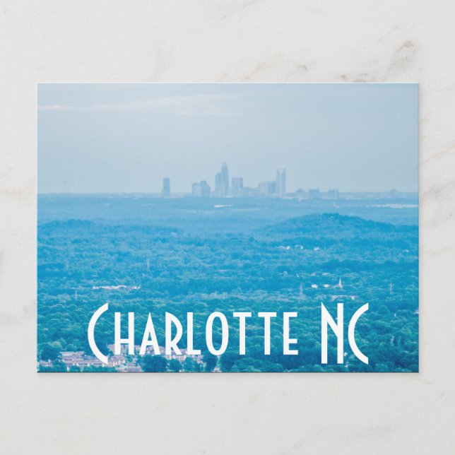 Charlotte NC Postcard (Front)