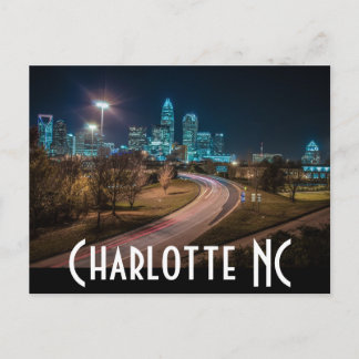 Charlotte NC Postcard
