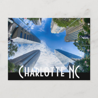 Charlotte NC Postcard