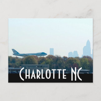 Charlotte NC Postcard