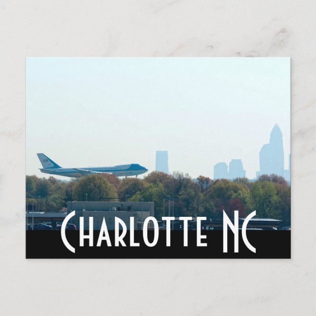 Charlotte NC Postcard (Front)