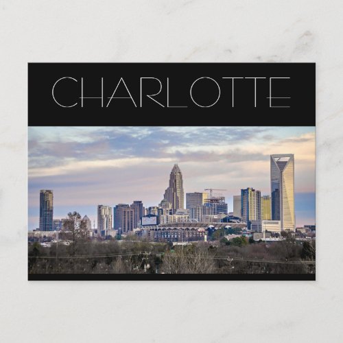 Charlotte NC Postcard